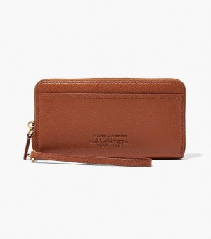 Argan Oil Women's Marc Jacobs The Leather Continental Wallets | 27356PZQY