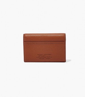 Argan Oil Women's Marc Jacobs The Leather Small Bifold Wallets | 39024TSYF