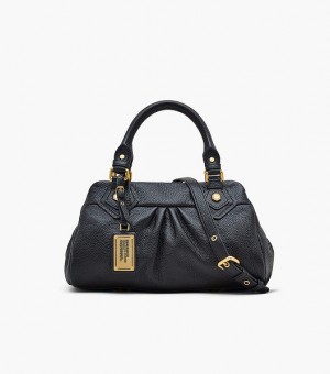 Black Women's Marc Jacobs Re-Edition Baby Groovee Tote Bags | 48721QULI