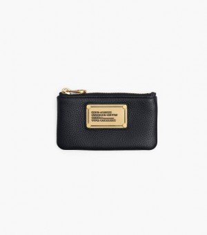 Black Women's Marc Jacobs Re-Edition Classic Q Key Pouch Wallets | 37285IQYB