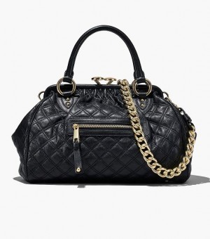 Black Women's Marc Jacobs Re-Edition Quilted Leather Shoulder Bags | 84053CBGF