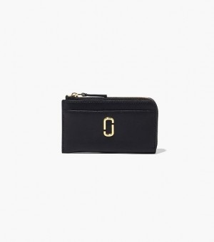 Black Women's Marc Jacobs The J Marc Top Zip Multi Wallets | 85964FMHA