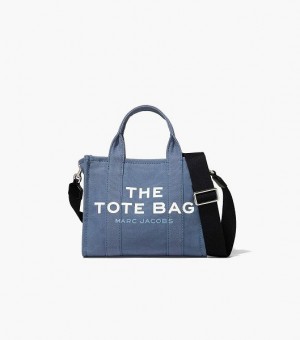 Blue / Grey Women's Marc Jacobs The Small Tote Bags | 30584NIQJ