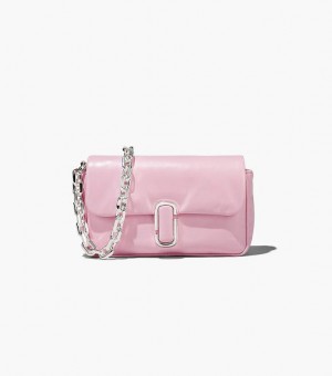 Bubblegum Women's Marc Jacobs The J Marc Mini Shoulder Bags | 38641KUZD