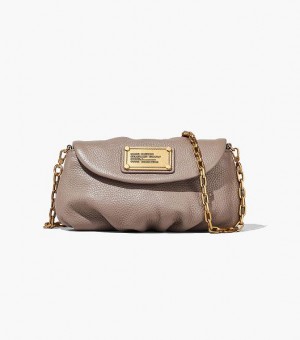 Cement Women's Marc Jacobs Re-Edition Karlie Shoulder Bags | 89612VFGS