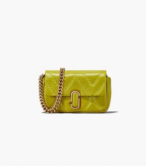 Citronelle Women's Marc Jacobs The Quilted Leather J Marc Mini Bags | 46732DYRV