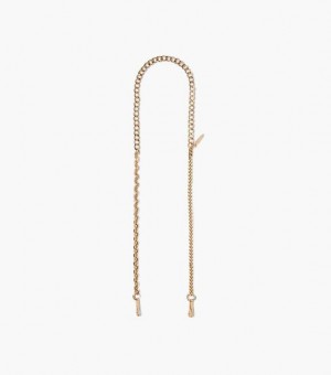 Gold Women's Marc Jacobs The Chain Strap | 20971RHGM