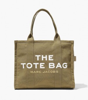 Green Women's Marc Jacobs The Large Tote Bags | 63524XPIO