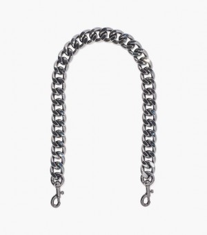 Grey Women's Marc Jacobs The Chainlink Shoulder Strap | 09246HCWN