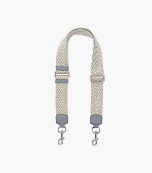 Grey / Multicolor Women's Marc Jacobs The Arrow Webbing Strap | 14832RXFG