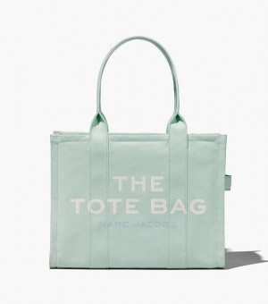 Seafoam Women's Marc Jacobs The Large Tote Bags | 68451SUDZ