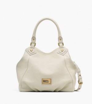 White Women's Marc Jacobs Re-Edition Fran Tote Bags | 95641BFUT