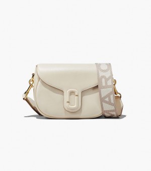 White Women's Marc Jacobs The J Marc Saddle Bags | 19578TUSV