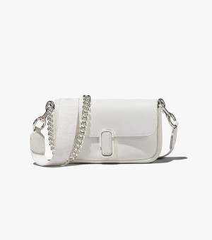 White / Silver Women's Marc Jacobs The J Marc Mini Bags | 10754BCZL