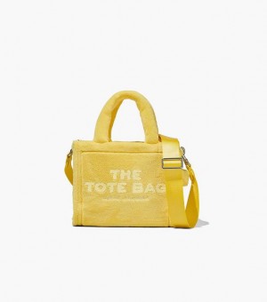 Yellow Women's Marc Jacobs The Terry Small Tote Bags | 51974BEVH