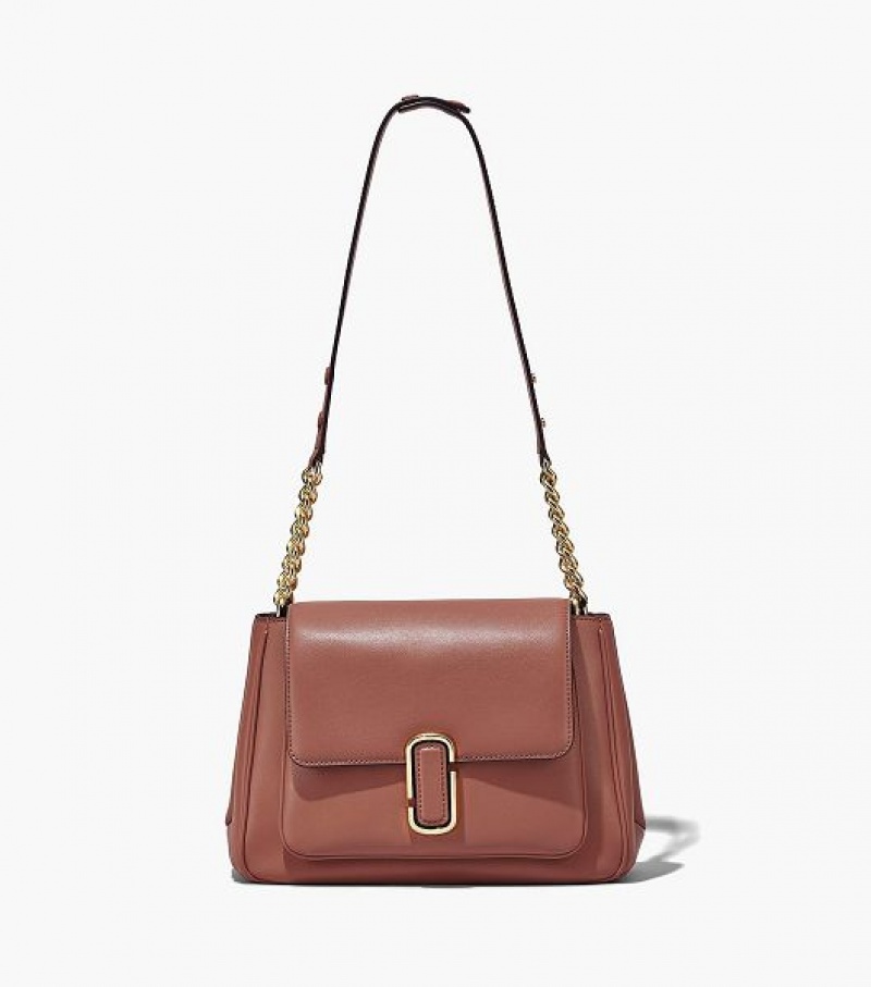 Argan Oil Women's Marc Jacobs The J Marc Chain Satchel Bags | 34521OFBK