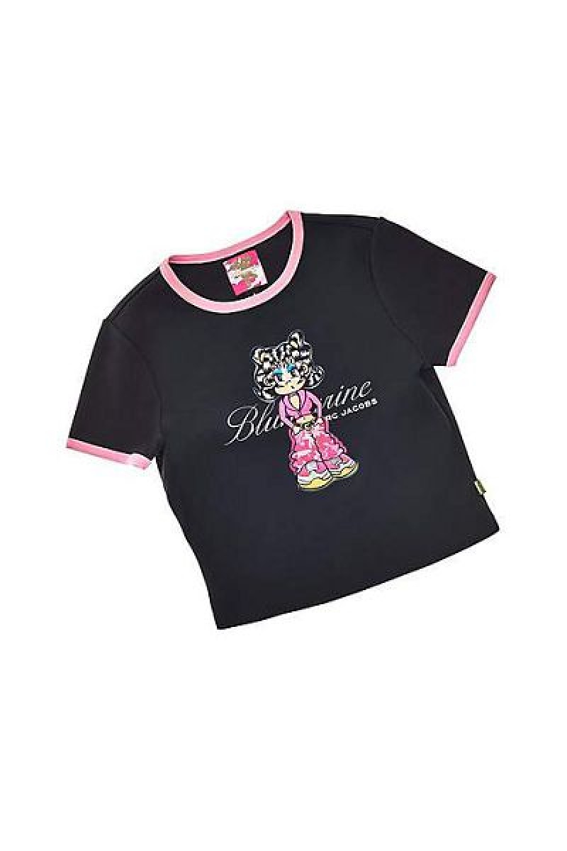 Black Heaven Marc Jacobs Blumarine Cartoon Baby T Shirts | 13985CPGI