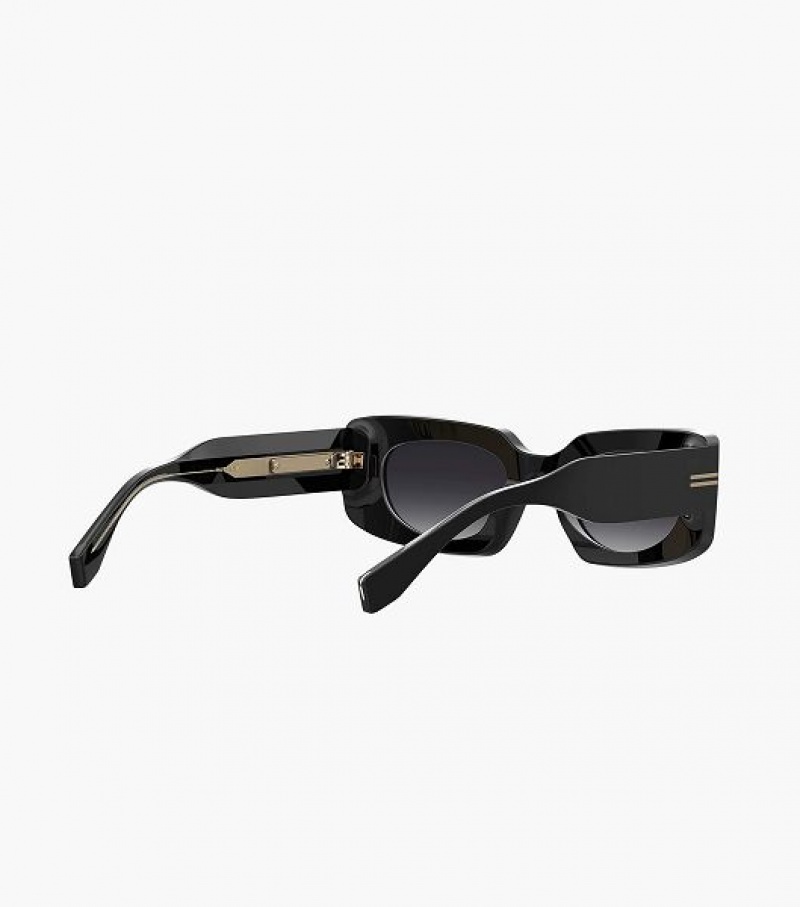 Black Women's Marc Jacobs Icon Rectangular Sunglasses | 68741IHGX