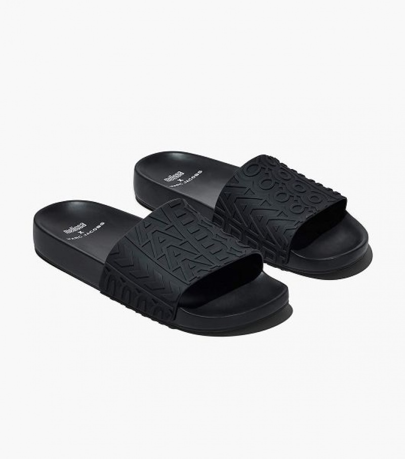 Black Women\'s Marc Jacobs Melissa x Marc Jacobs Slides | 19465KWBE