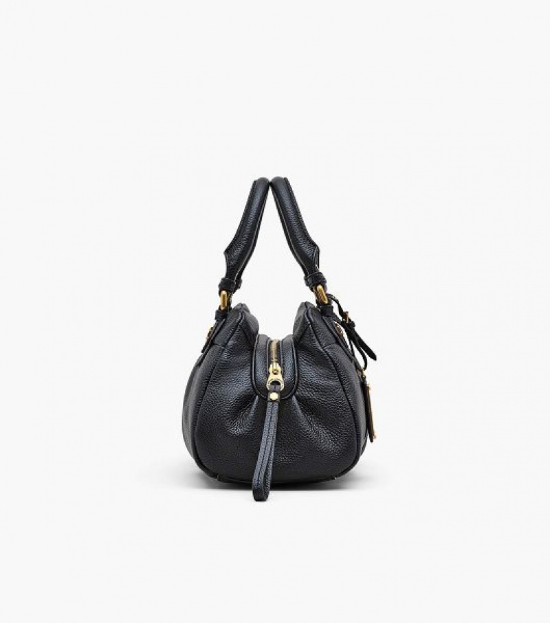 Black Women's Marc Jacobs Re-Edition Baby Groovee Tote Bags | 48721QULI