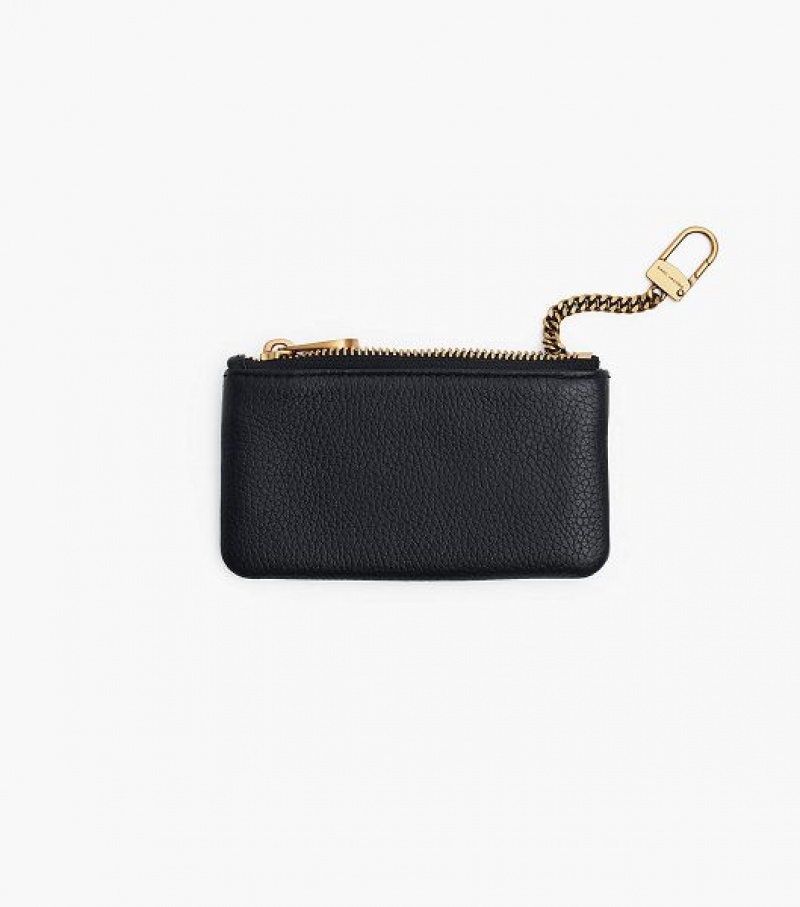 Black Women's Marc Jacobs Re-Edition Classic Q Key Pouch Wallets | 37285IQYB