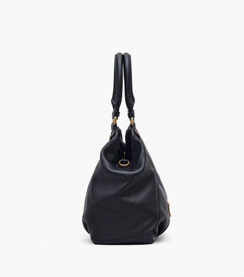 Black Women's Marc Jacobs Re-Edition Fran Tote Bags | 59837BMLI