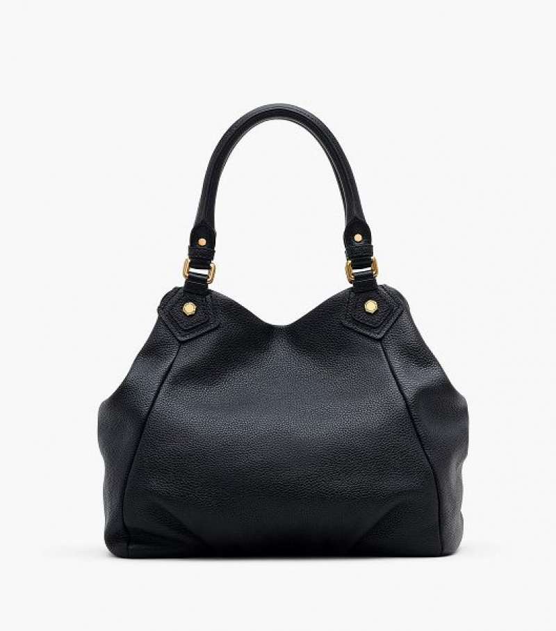 Black Women's Marc Jacobs Re-Edition Fran Tote Bags | 59837BMLI