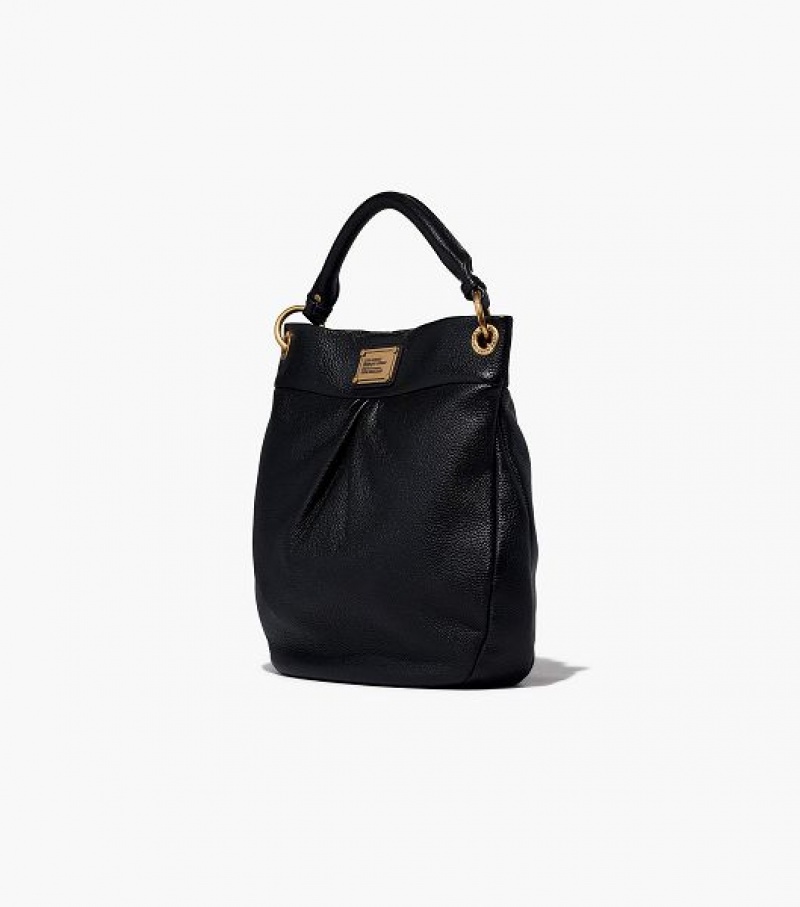 Black Women's Marc Jacobs Re-Edition Hillier Hobo Bags | 36104YEUL