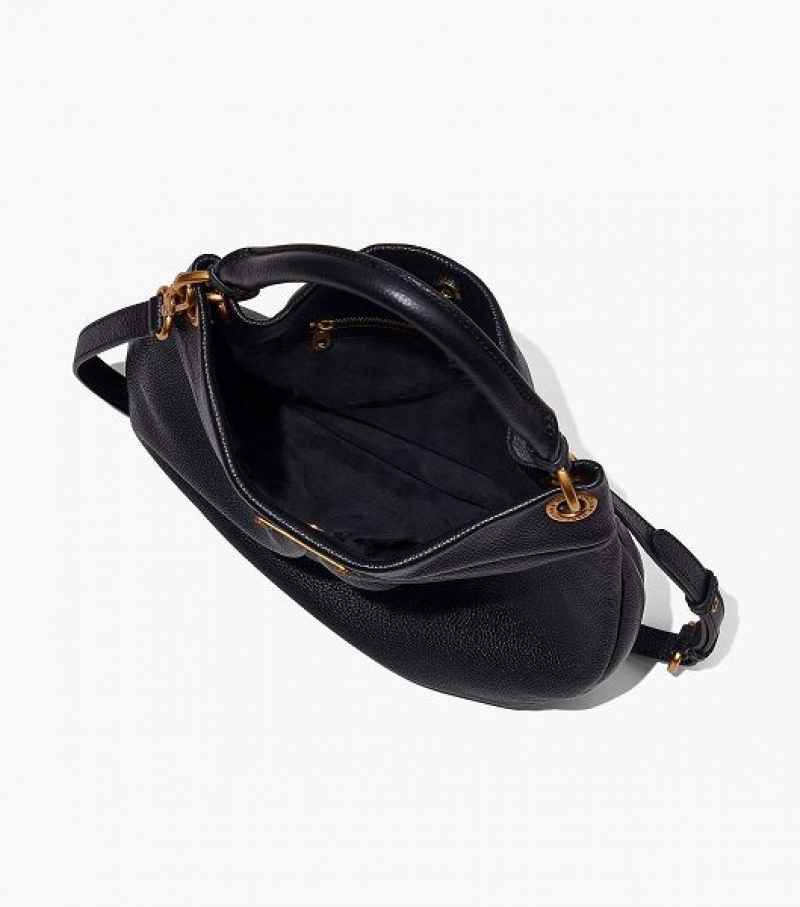 Black Women's Marc Jacobs Re-Edition Hillier Hobo Bags | 36104YEUL