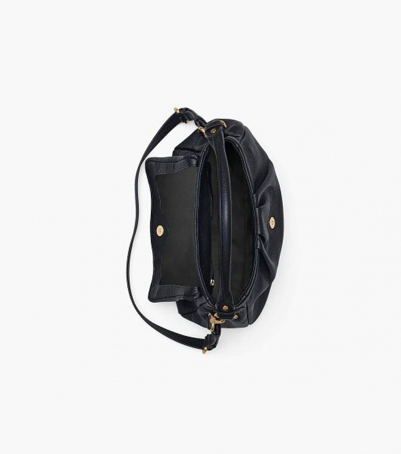 Black Women's Marc Jacobs Re-Edition Lil Tote Bags | 10476TPMQ