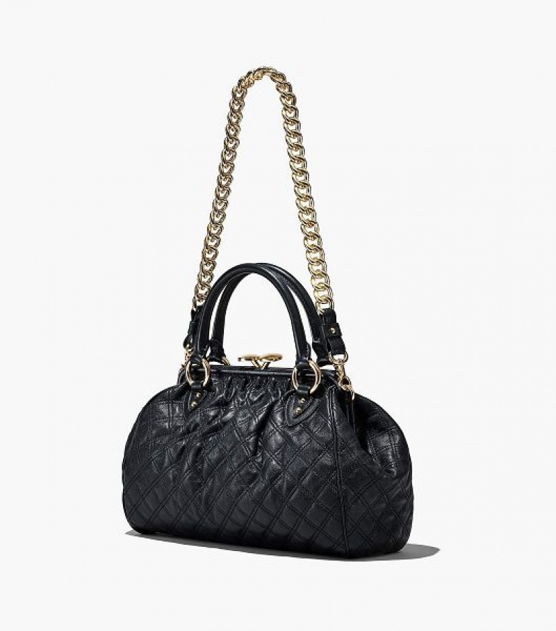 Black Women's Marc Jacobs Re-Edition Quilted Leather Shoulder Bags | 84053CBGF