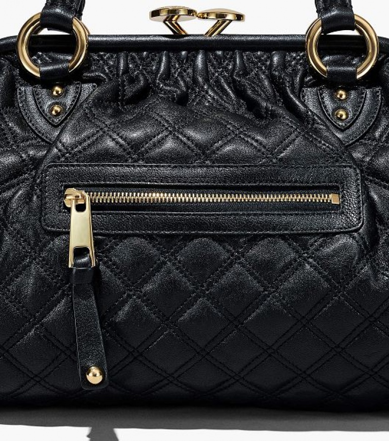 Black Women's Marc Jacobs Re-Edition Quilted Leather Shoulder Bags | 84053CBGF