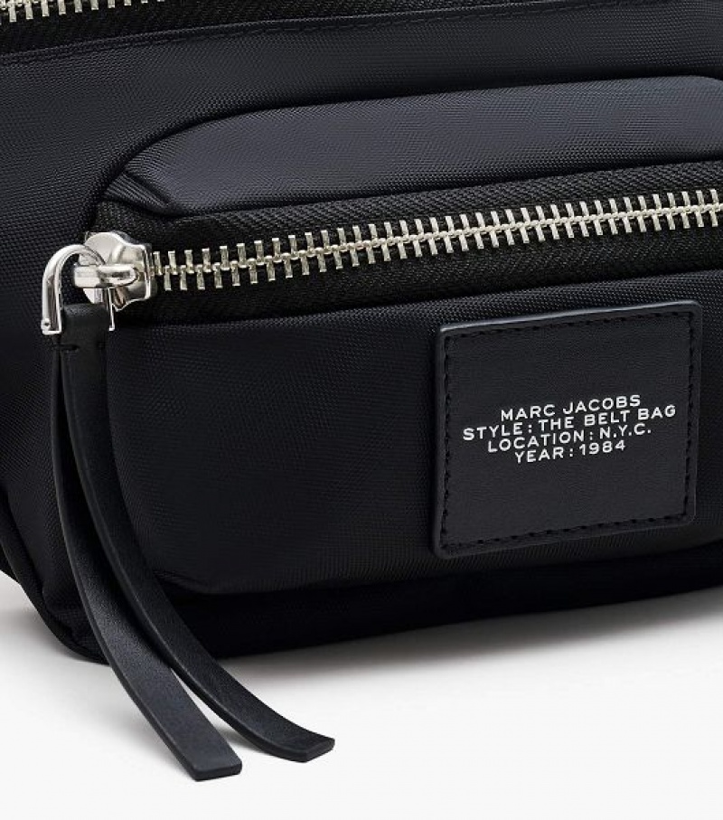 Black Women's Marc Jacobs The Biker Nylon Belt Bags | 14860LTEJ