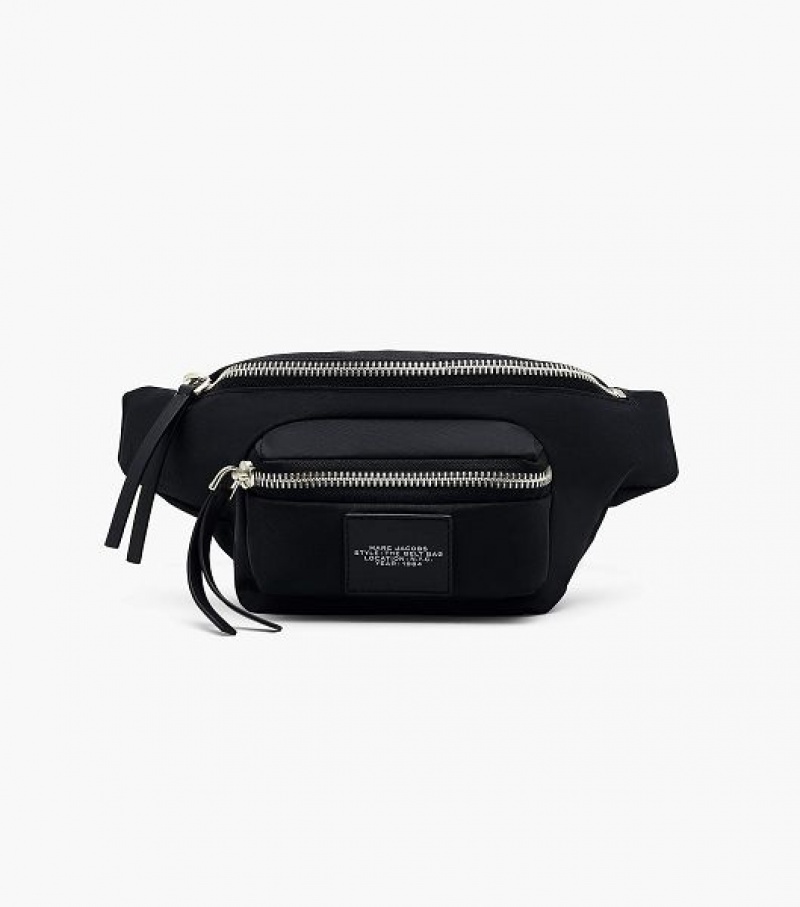 Black Women\'s Marc Jacobs The Biker Nylon Belt Bags | 14860LTEJ