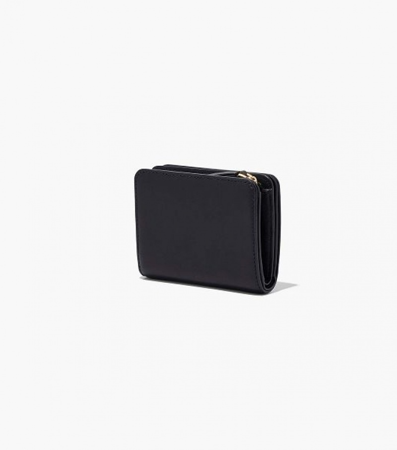 Black Women's Marc Jacobs The J Marc Mini Compact Wallets | 23597OPZF