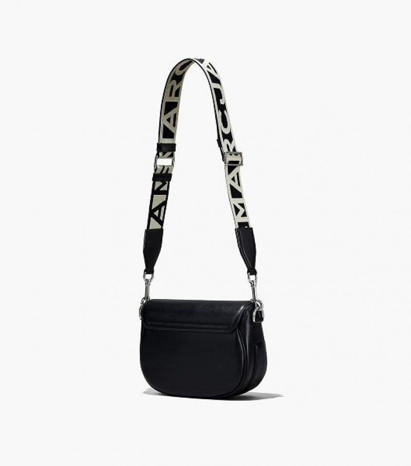 Black Women's Marc Jacobs The J Marc Saddle Bags | 73186PXBO