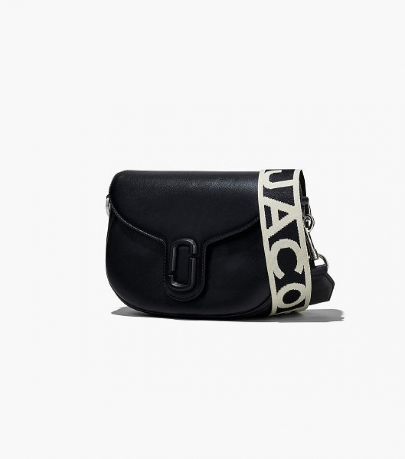 Black Women's Marc Jacobs The J Marc Saddle Bags | 73186PXBO