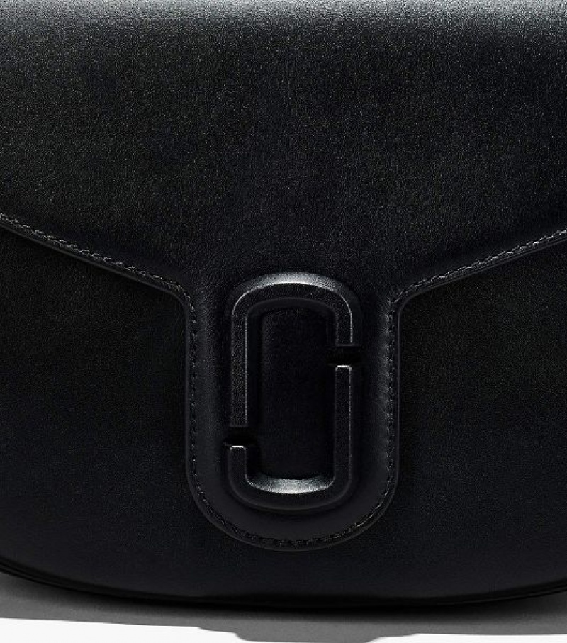 Black Women's Marc Jacobs The J Marc Saddle Bags | 73186PXBO