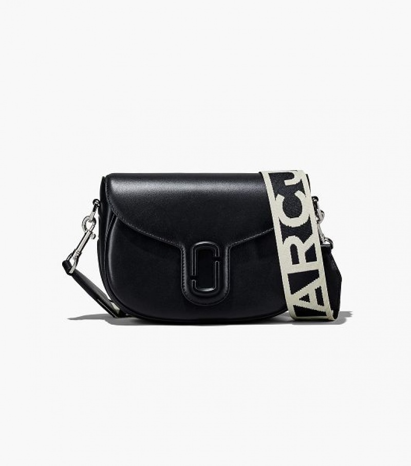 Black Women\'s Marc Jacobs The J Marc Saddle Bags | 73186PXBO