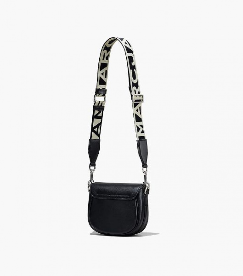 Black Women's Marc Jacobs The J Marc Small Saddle Bags | 14890LFDE