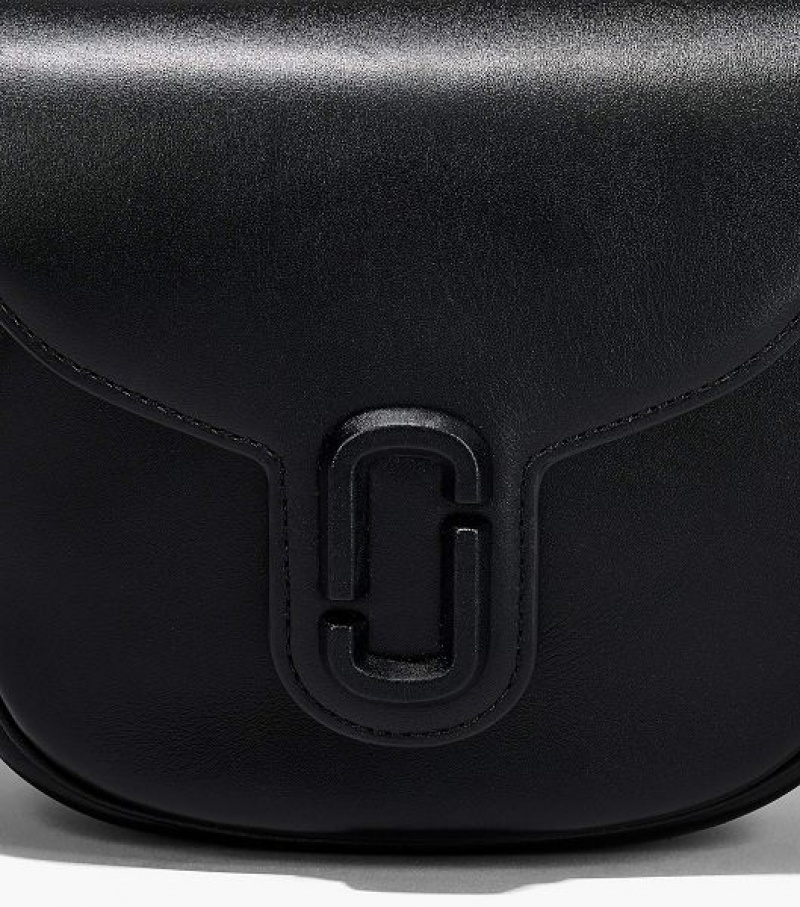 Black Women's Marc Jacobs The J Marc Small Saddle Bags | 14890LFDE