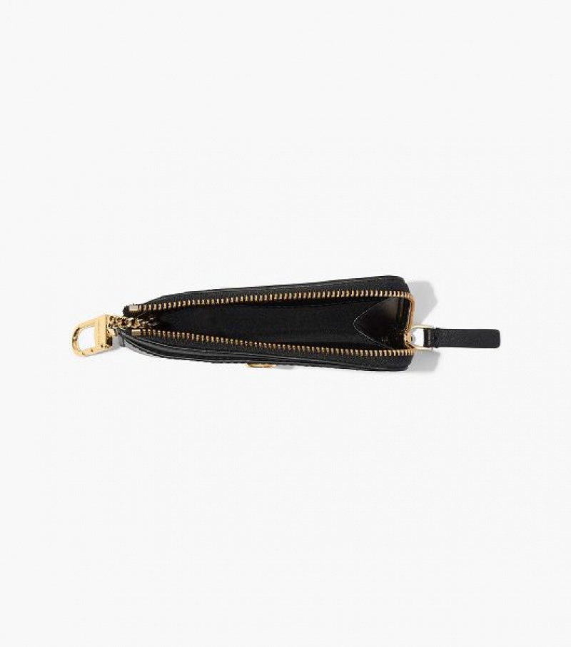 Black Women's Marc Jacobs The J Marc Top Zip Multi Wallets | 85964FMHA