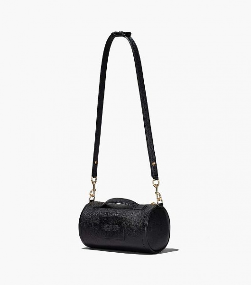 Black Women's Marc Jacobs The Leather Duffle Bags | 16849CDSZ