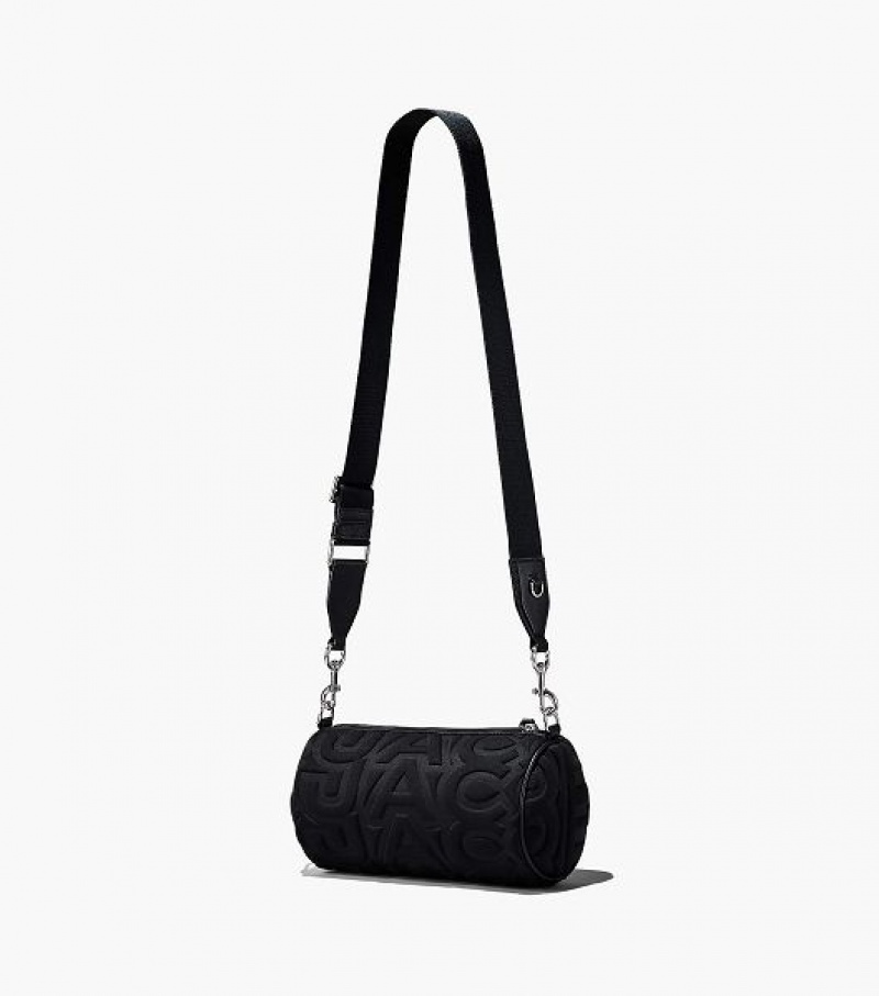 Black Women's Marc Jacobs The Monogram Neoprene Duffle Bags | 81290NPFQ