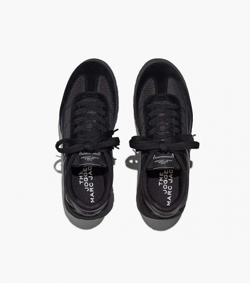 Black Women's Marc Jacobs The Platform Jogger Sneakers | 36895LMAT