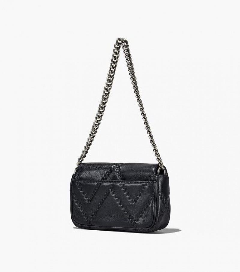 Black Women's Marc Jacobs The Quilted Leather J Marc Mini Bags | 96485ROPQ