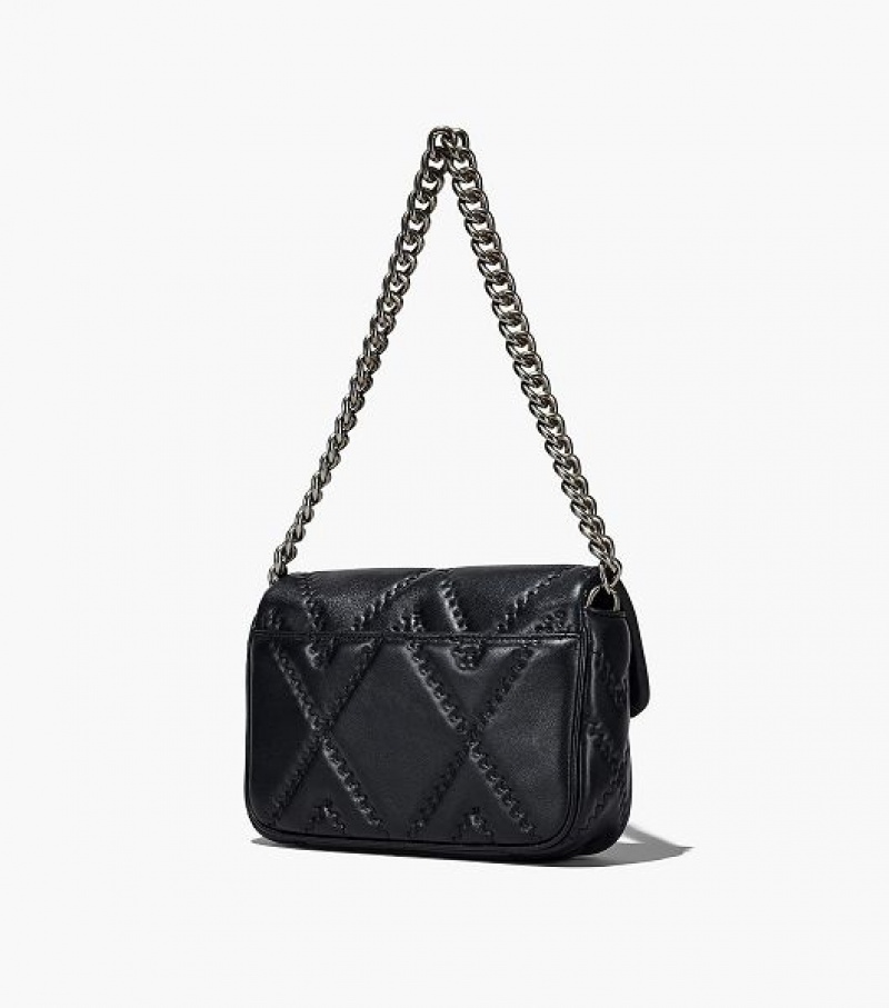 Black Women's Marc Jacobs The Quilted Leather J Marc Shoulder Bags | 29401GBXH