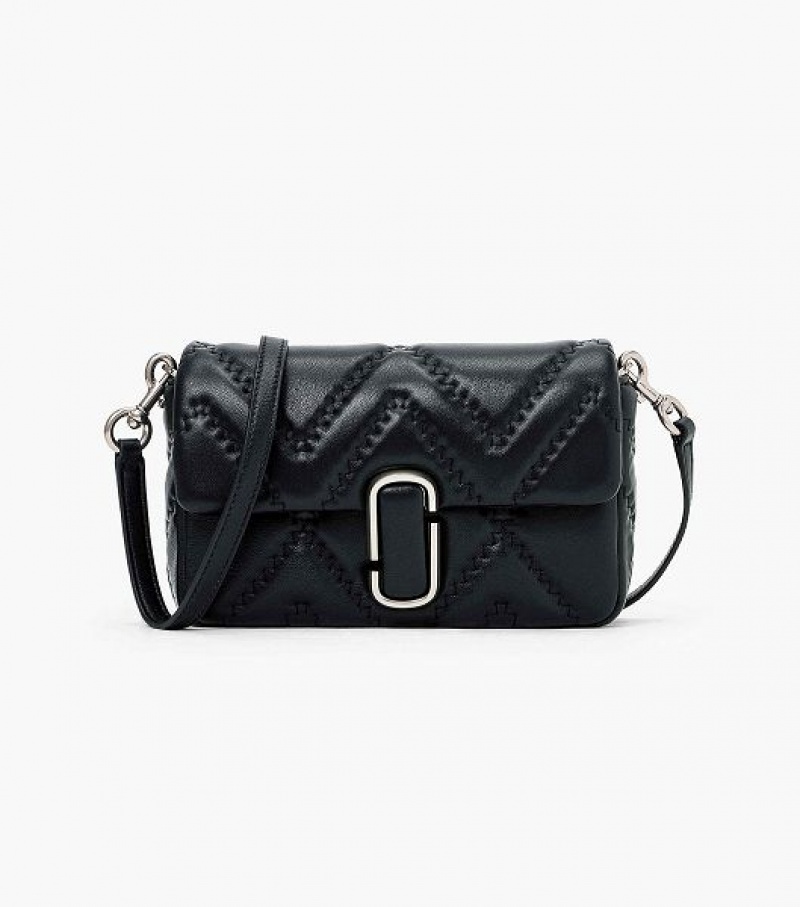 Black Women's Marc Jacobs The Quilted Leather J Marc Shoulder Bags | 29401GBXH