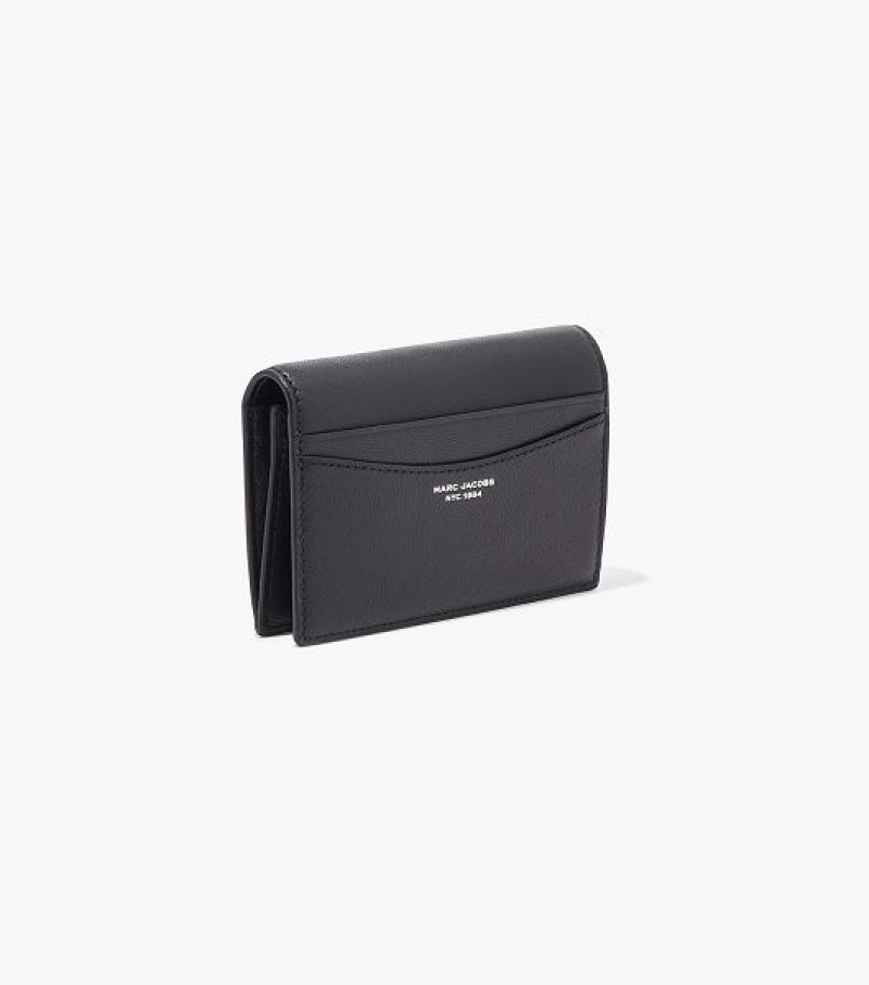 Black Women's Marc Jacobs The Slim 84 Bifold Wallets | 82167XOST