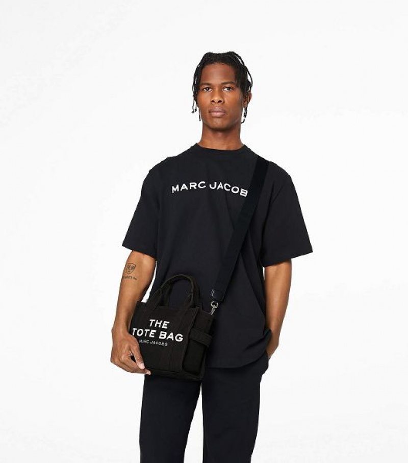 Black Women's Marc Jacobs The Small Tote Bags | 10594WGPO